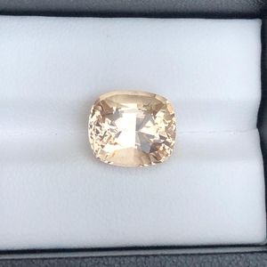 Topacio Imperial Natural, Corte Cojín, Amarillo Intenso, Origen Katlang, Piedra Preciosa Suelta, Alta Calidad, Venta al Por Mayor - Product Image 4