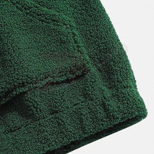 Sudadera con capucha de lana y forro polar 100% algodón, al por mayor, de marca, en rosa, verde y blanco, para hombre, para la temporada de invierno, sudaderas personalizadas. - Product Image 5