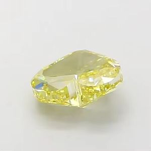 Exquisito Diamante Amarillo de 2 Quilates con Corte Corazón VVS2 |   Diamante Suelto Brillante de Color Fantasía Raro para Diseño de Joyería de Lujo Personalizada - Product Image 2