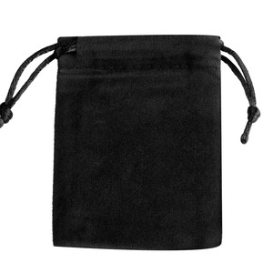 Wholesale Velvet Drawstring Jewelry Bag with Custom Branding for <b>Watches</b> Cosmetics and Fashion Accessories - Product Image 2