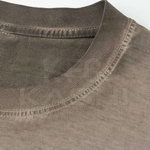 T-shirt léger et respirant en toile lavée à épaules tombantes pour homme, coupe oversize, idéal pour le quotidien, la gym, l'entraînement et les activités sportives, motif - Product Image 3