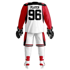 High Manufacturer Best Material Ice Hockey Uniform Professional Quick Dry Best Design Ice Hockey Uniform for Team Wear - Product Image 4