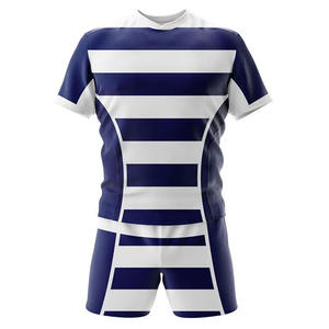 Nouvelle conception, uniforme de rugby sans manches unisexe imprimé par sublimation, 100% polyester, écologique, séchage rapide, respirant, léger - Product Image 4