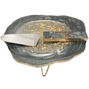 Resin <b>Cake</b> Stand Brass Stand Round Handicrafts <b>Cake</b> <b>Server</b> Modern Resin <b>Cake</b> Stand At Affordable Price - Product Image 6