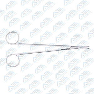 Ciseaux Strully courbés 20,5 cm en acier inoxydable, instruments chirurgicaux manuels de haute qualité, 8 pouces, pour usage vasculaire et cardiovasculaire - Product Image 5