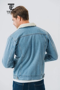 Veste en jean pour homme 2026 à prix de gros, style vintage délavé, respirante, pour l'hiver, à prix abordable - Product Image 6