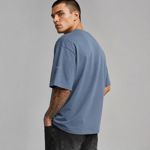 F2WIN <b>Men's</b> Regular Fit Polyester/Cotton T-<b>Shirt</b> Short Sleeve O-Neck Printed Formal Jersey Breathable Eco-Friendly 220g Front - Product Image 5