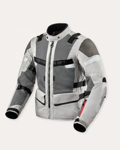 Veste de moto d'aventure respirante personnalisée en maille textile, équipement de tourisme, imperméable, coupe-vent, grande taille - Product Image 1