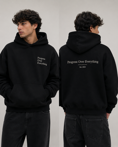 380 500 GSM Cotton Blank Plain Luxury Hoodie <b>Pullover</b> <b>Men</b> Custom Oversize Streetwear Heavyweight <b>Men</b> Hoodies Sweatshirts - Product Image 4