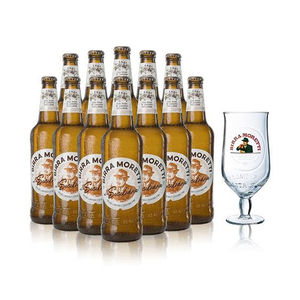 Bière Birra Moretti LAutentica, bouteilles de 330 ml, cartons de 24, couleur dorée et amertume équilibrée, pour une bière de qualité supérieure - Product Image 2