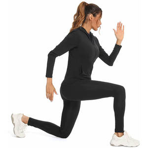 Nouvelle tendance 2026 : Ensemble de survêtement deux pièces pour femme, haut court personnalisé et pantalon de jogging rayé en velours, idéal pour la gym - Product Image 6