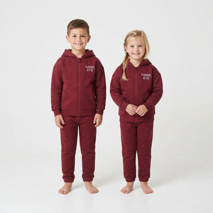 Conjunto Deportivo de Dos Piezas para Niños Hawk Eye Sports, Sudadera con Capucha y Pantalones Deportivos, Impresión por Transferencia de Calor Personalizada, Logotipo Personalizado, 100% Algodón, Invierno - Product Image 5