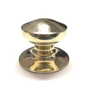 Pomo de latón macizo de alta resistencia para cajones de gabinetes - Acabado pulido para uso en el hogar y la oficina - Product Image 1