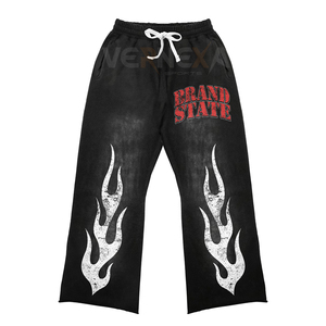 Oem Manufacturer Black <b>Pink</b> <b>Tracksuit</b> Hooded Sweatsuit Flare Pants <b>Set</b> Sporty Streetwear Screen Printing Piping Design <b>Set</b> - Product Image 6