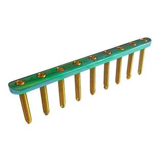 Kit d'instruments chirurgicaux orthopédiques vétérinaires portables pour chevaux, comprenant un ensemble de plaques étroites en acier LCP de 5,0 mm (6 pièces) et 50 vis LCP de 5 mm - Product Image 3