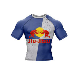 Rash Guard Men Athletic Compression Shirt Training Top - Product Image 4