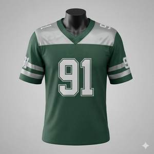 Uniforme Profesional de Fútbol Americano Personalizado para Equipo, Tela Transpirable, Pantalones Cortos Estampados, Ropa Deportiva Sublimada Personalizada - Product Image 1