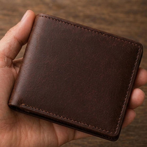 Cartera de Hombre Hecha a Mano con Bloqueo RFID, Delgada, Venta al Por Mayor, Proveedor OEM, Calidad Premium de Exportación, Precio Bajo, Personalizable - Product Image 5