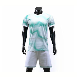 Conjunto de Camisetas de Fútbol para Hombre, Uniformes de Entrenamiento de Fútbol, Talla Grande, Manga Corta, Transpirable, Sublimado - Product Image 2