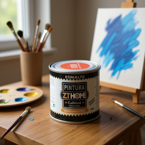 Pintura Acrílica Azul Marino 125ml en Lata - Product Image 2