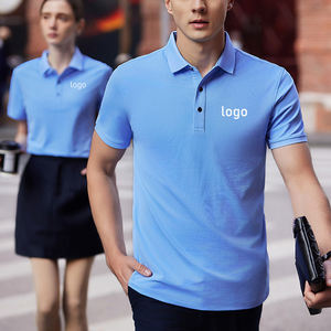 Logo personnalisé OEM Golf pour hommes tricoté 100% coton évacuant l'humidité surdimensionné pour T-shirts avec performance de séchage rapide - Product Image 2