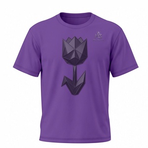 Camiseta de Hombre de Primera Calidad, Sostenible, con Estampado Personalizado, Algodón/Poliéster, Antiencogimiento, Secado Rápido, Transpirable, Manga Corta, Corte Regular - Product Image 1