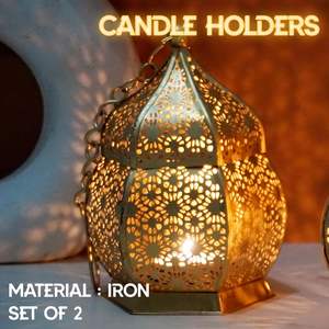 Lanterne en métal très demandée pour les maisons familiales, offrant une lueur douce pour les espaces communs et des soirées chaleureuses en intérieur - Product Image 6