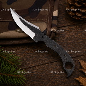 Cuchillo de Caza UA Supplies, Forjado a Mano, de Acero al Carbono de Grado Industrial, Hoja de 8 Pulgadas, para Supervivencia y Uso Diario - Product Image 4