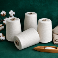 Fil à tricoter 100% coton naturel pur recyclable, filé à la main, cardé et teint, 6s 30s, respectueux de l'environnement, ISO9001