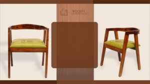 Luxury Modern Solid Wooden Dining Armchair For Cafes Comfortable Upholstered Soft Leather <b>Cushion</b> Contemporary Barrel-<b>Back</b> Chair - Product Image 3