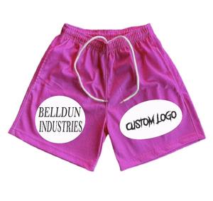 Pantalones Cortos Deportivos de Malla para Hombre, Transpirables, de Poliéster, de Secado Rápido, con Logotipo Personalizado, Ligeros, para Gimnasio y Entrenamiento, Novedad de Verano - Product Image 2