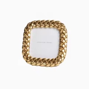 Artistic Living Decor Metal Glass Photo <b>Frame</b> Elegant <b>Picture</b> Display Interior Decoration - Product Image 3