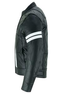 Chaqueta Bomber de Cuero Genuino de Vaca para Hombre, de la Mejor Calidad, para Primavera, Estilo Formal, con Logotipo Frontal, Impermeable - Product Image 3