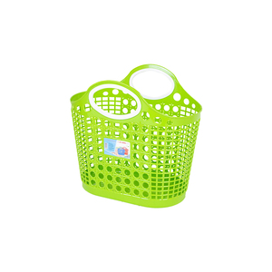 Cesta de compras de plástico de gran capacidad sin BPA con asa Material PP para almacenamiento y uso doméstico de supermercado - Product Image 4