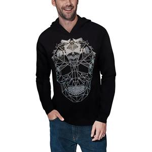 Sweat-shirts à strass pour hommes, style parfait, logo personnalisé, coupe-vent, haute qualité, 100% polyester, polaire, chaud, respirant, hiver - Product Image 1
