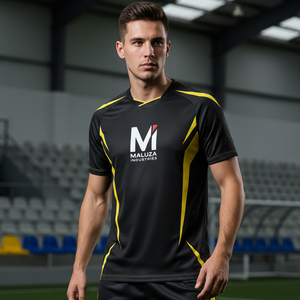 Ensemble d'uniformes de football personnalisés haute performance sublimés, kit complet anti-humidité, tenue d'équipe, maillot et short de football personnalisés - Product Image 6