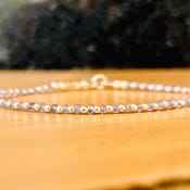 Pulsera Delicada de Plata de Ley 925 con Tanzanita Natural Hecha a Mano, Piedra de Nacimiento de Diciembre, Chapado de Alta Calidad y a la Moda - Product Image 3