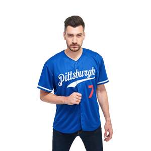 เสื้อเบสบอลแบบซับลิเมชั่นราคาถูก พิมพ์ลายตามสั่งขายส่ง รับผลิตเสื้อเบสบอลคุณภาพสูงแบบซับลิเมชั่นตามสั่ง - Product Image 4