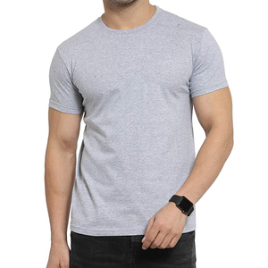 Camiseta de Manga Corta para Hombre, Cuello Redondo, Color Azul Marino, Tejido Jersey Liso, Diseño Sencillo - Product Image 2