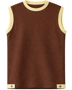 Débardeurs pour hommes de qualité supérieure, sans manches, respirants, en pur coton, vêtements de sport pour hommes à prix avantageux - Product Image 4