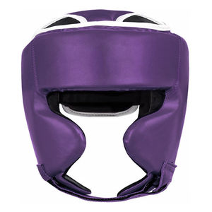 <b>Top</b> Sale Design Leather/Pu Boxing Head Guard Protector Equipment for Fighters Breathable Durable Training Gear Customized Logo - Product Image 1