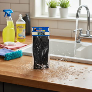 Guantes Domésticos Negros 24U, Guantes de Trabajo - Product Image 2