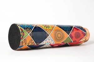 Multicolour Designer Printed 100% Pure Sleek Copper <b>Water</b> <b>Bottle</b> <b>1</b> <b>Litre</b> Eco-Friendly Luxury Large Capacity Ayurvedic Health - Product Image 2