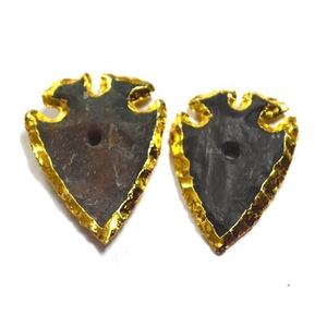 Anillo de punta de flecha de cuarzo cristal superventas joyería hecha a mano de piedras preciosas anillo de punta de flecha de cuarzo cristal a la venta a buen precio - Product Image 4