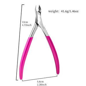 Cortauñas de Acero Inoxidable de Alta Resistencia, Mango Ergonómico Ancho para Herramientas de Manicura de Salón, Uso en Uñas Gruesas y Uñas de los Pies - Product Image 4