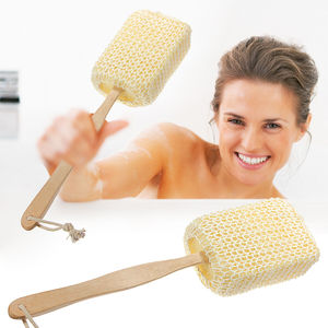 Éponge de bain en loofah naturelle biologique OEM, gommage corporel végétalien à base de plantes, tampon écologique, vente en gros - Product Image 5