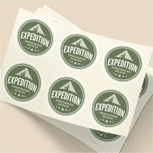 Etiquetas Impresas Personalizadas al por Mayor en Hojas para Empaquetado, Marca y Promociones - Product Image 3