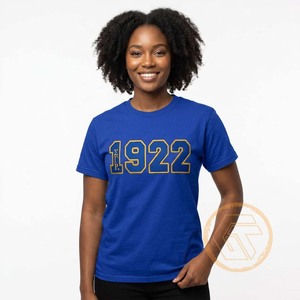 T-shirt de sororité pour femmes GREEK TREASURES Sigma Gamma Rho, 100% coton jersey, respirant et séchage rapide pour l'été - Product Image 4