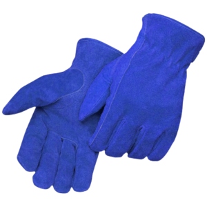 Premium Quality Heavy-Duty Cowhide Grain Leather Safety <b>Gloves</b> Abrasion Resistant Hand Protection for Garden Working Driving - Product Image 6