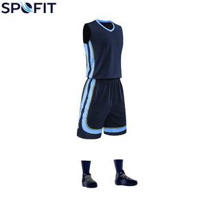 Uniforme de basketball haut de gamme conçu avec un tissu en polyester respirant pour les sports de compétition et un confort longue durée lors des matchs - Product Image 1